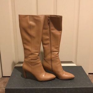 Via spiga leather boots